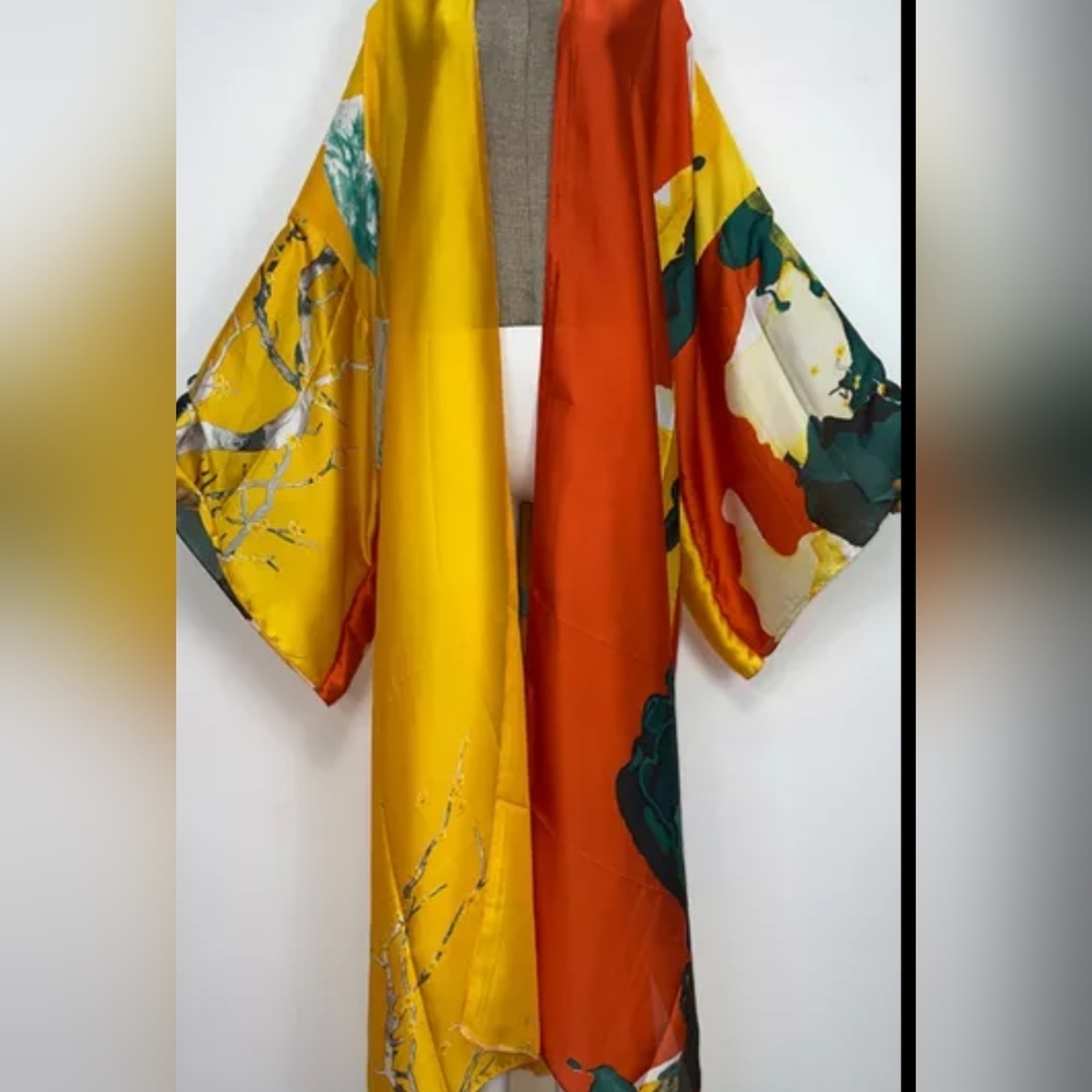 Silk Summer Kimono